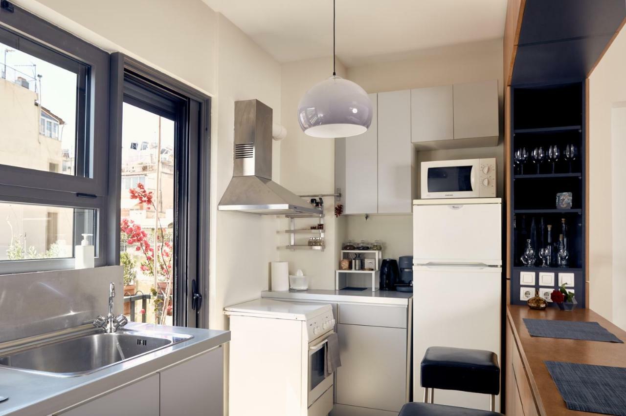 Two Level Apartment With Panoramic View Афины Экстерьер фото