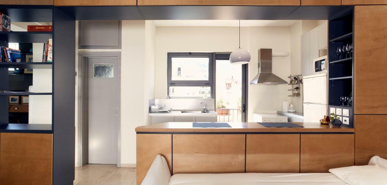 Two Level Apartment With Panoramic View Афины Экстерьер фото